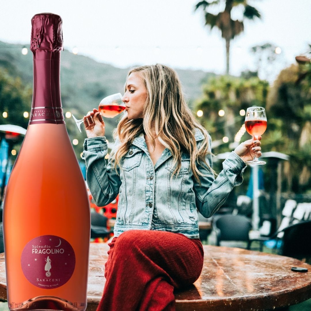 Splendia Fragolino Sparkling wine, 750ml, 7.0% abv Saraceni Wines